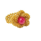 RING ISLA - CHERRY QUARTZ