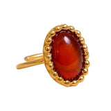 RING BELLE STONE - CARNELIAN