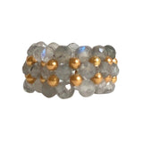 RING LACE STONE - LABRADORITE