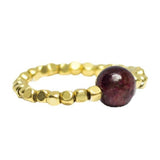 RING PEGGY - GARNET