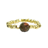 RING PEGGY - UNAKITE