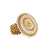RING ANNA - ANTIQUE BEIGE