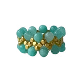 RING ZIGGY - AMAZONITE