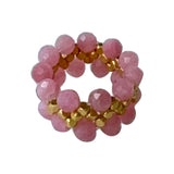 RING ZIGGY - PINK TOURMALIN