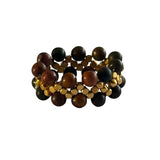 RING ZIGGY - BROWN JASPER