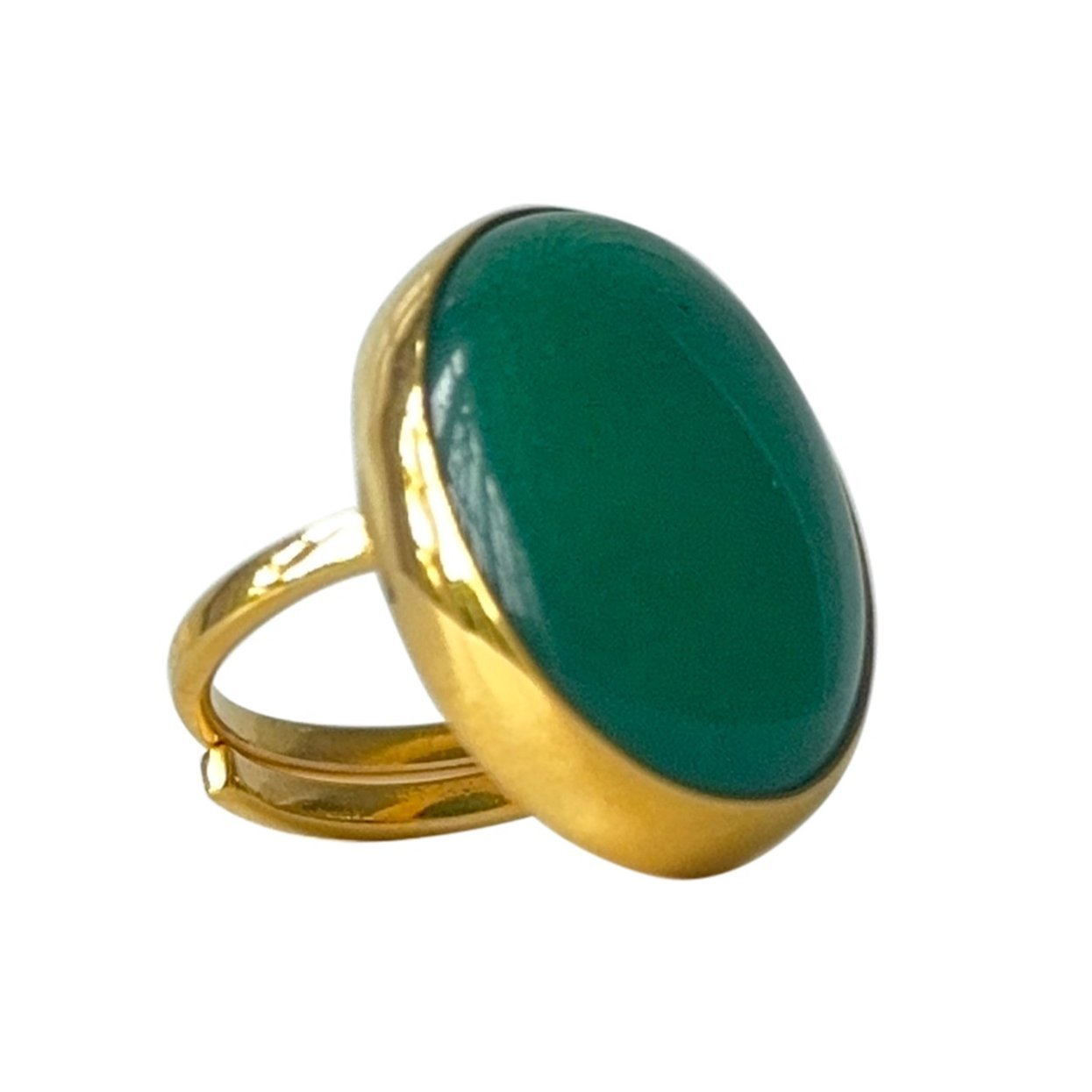 RING CLOU GREEN JADE