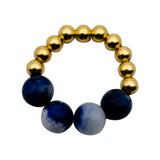 RING BO - BLUE SODALITE