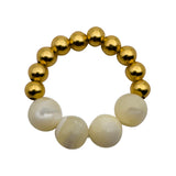 RING BO - MOTHER OF PEARL