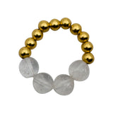 RING BO - CRYSTAL QUARTZ