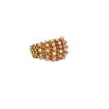 RING DOLLY - PINK OPAL