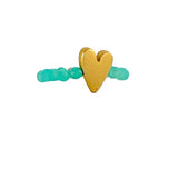 RING SWEET HEART - AMAZONITE