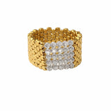 RING POCA - LABRADORITE