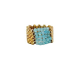 RING POCA - BLUE CALCEDONY