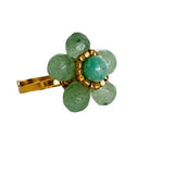 RING DAISY FLOWER - AVENTURINE