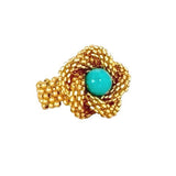 RING ISLA - AMAZONITE